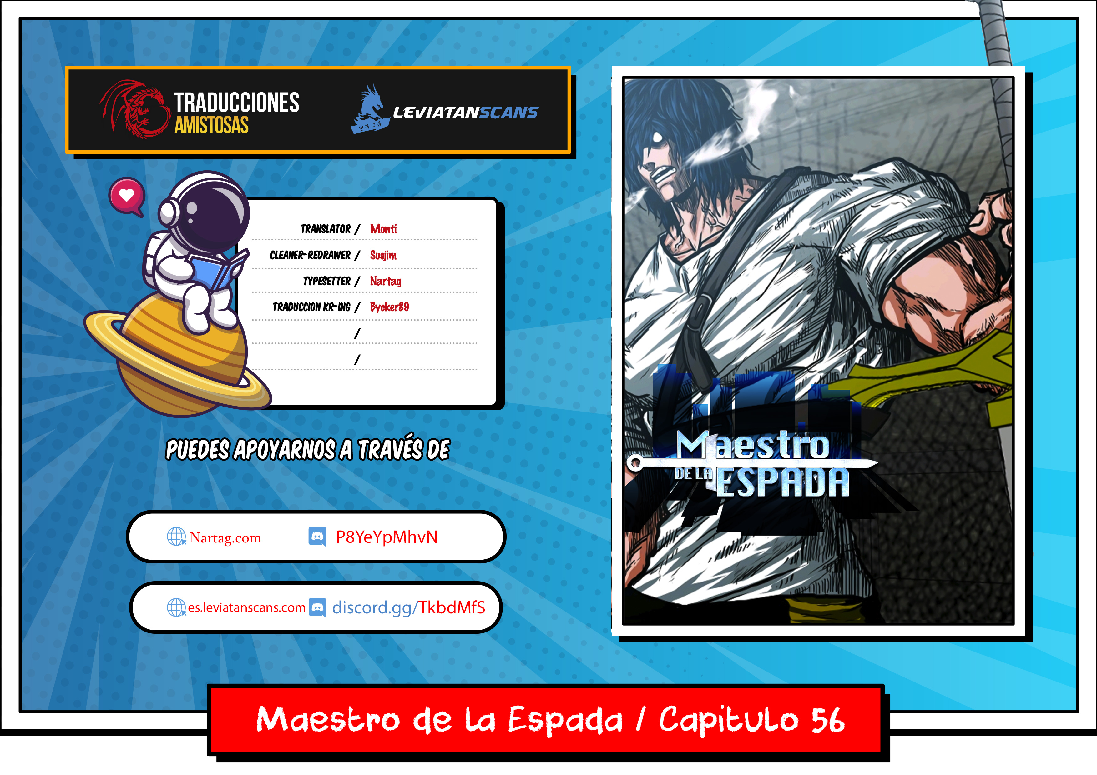 Maestro de la espada capítulo 56 página 1
