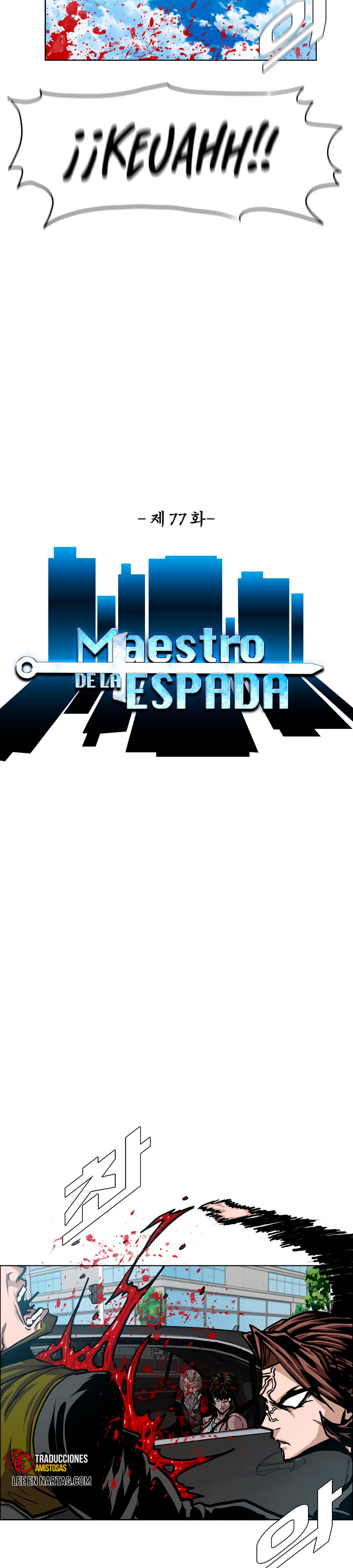 Maestro de la espada capítulo 77 página 16