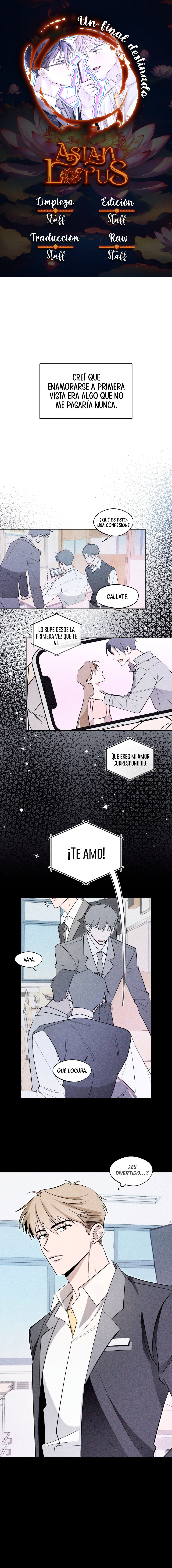 Un final destinado capítulo 3 página 1