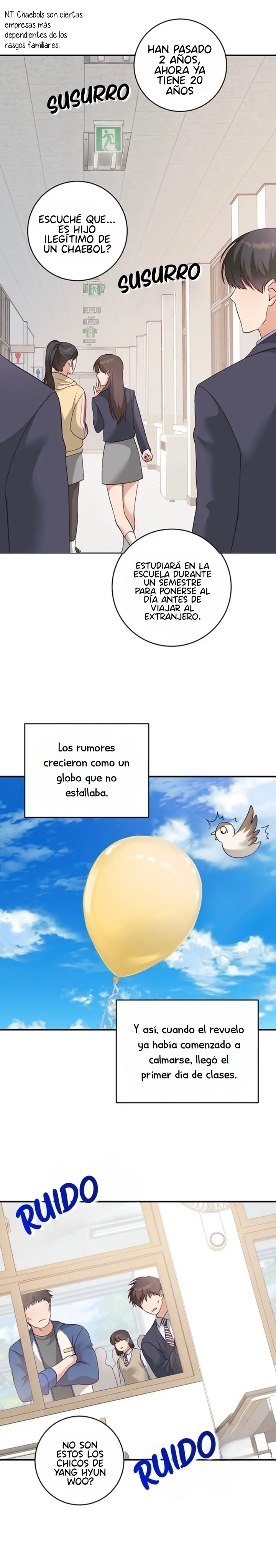 Diario de observación del diente de león capítulo 1 página 2