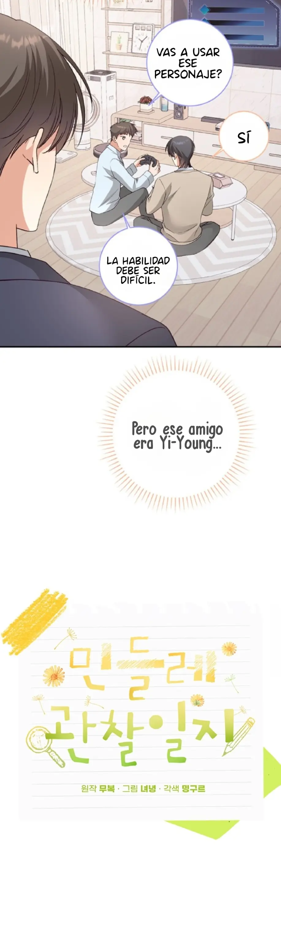 Diario de observación del diente de león capítulo 6 página 7