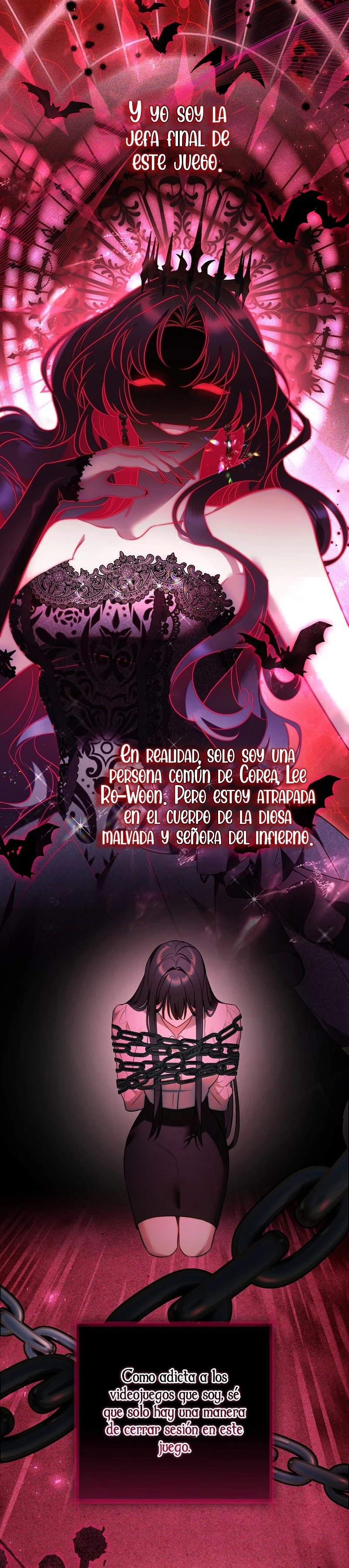 La jefa final desea morir capítulo 1 página 13
