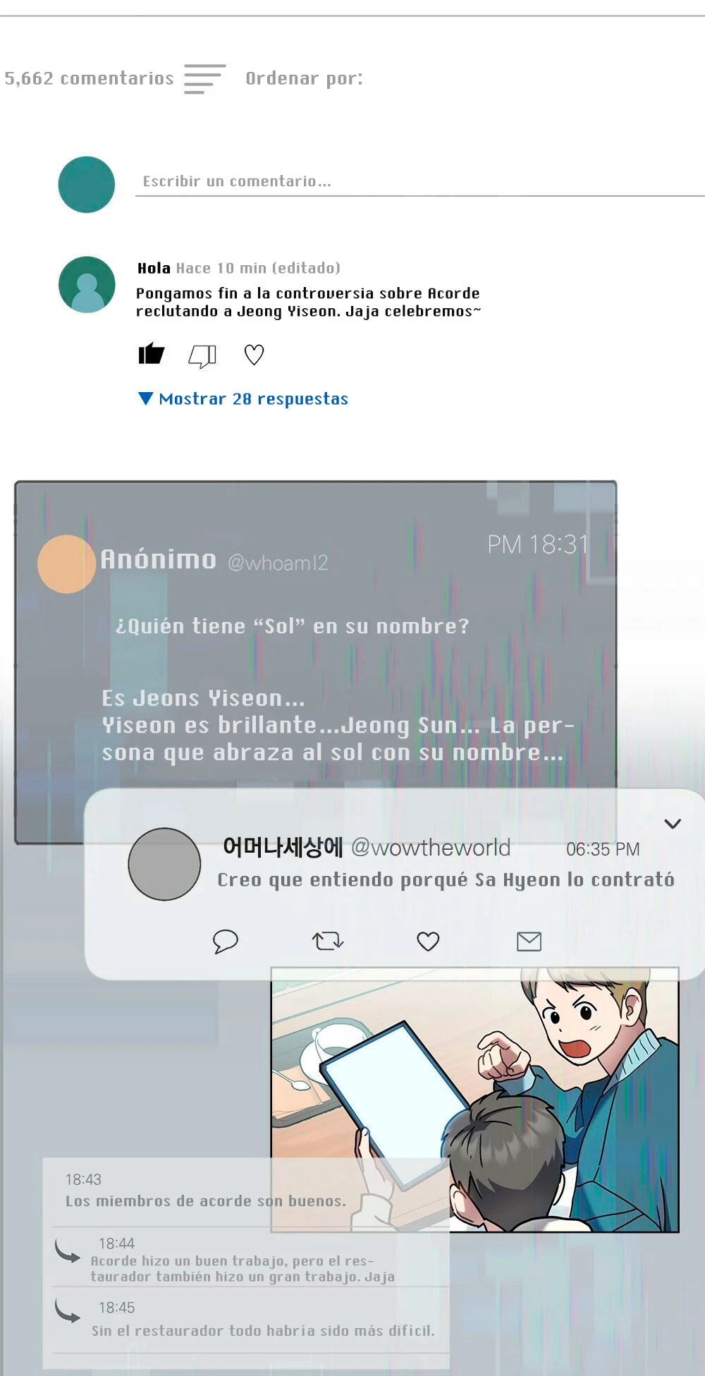 Un rastro de la maravilla capítulo 17 página 6