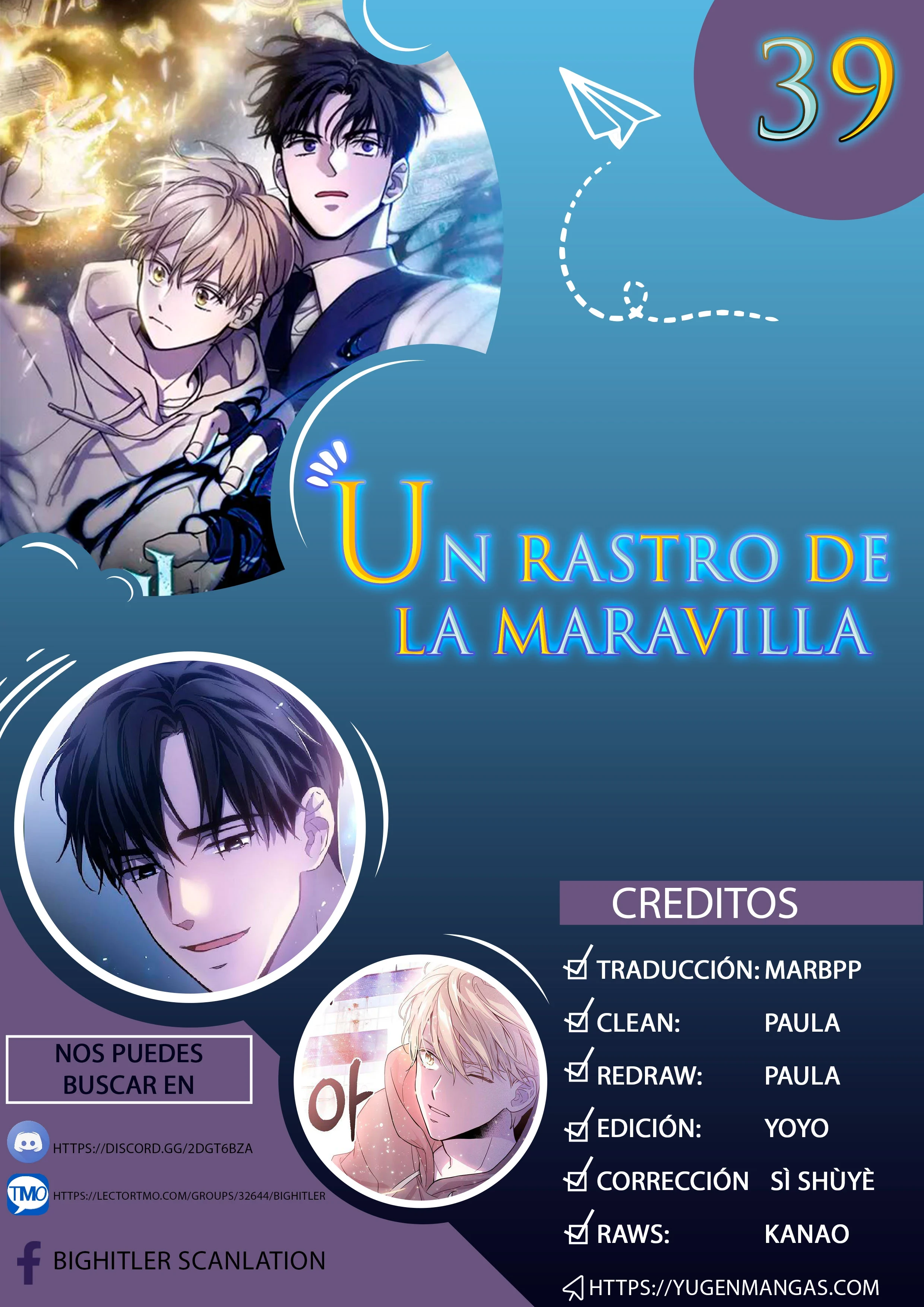 Un rastro de la maravilla capítulo 39 página 1