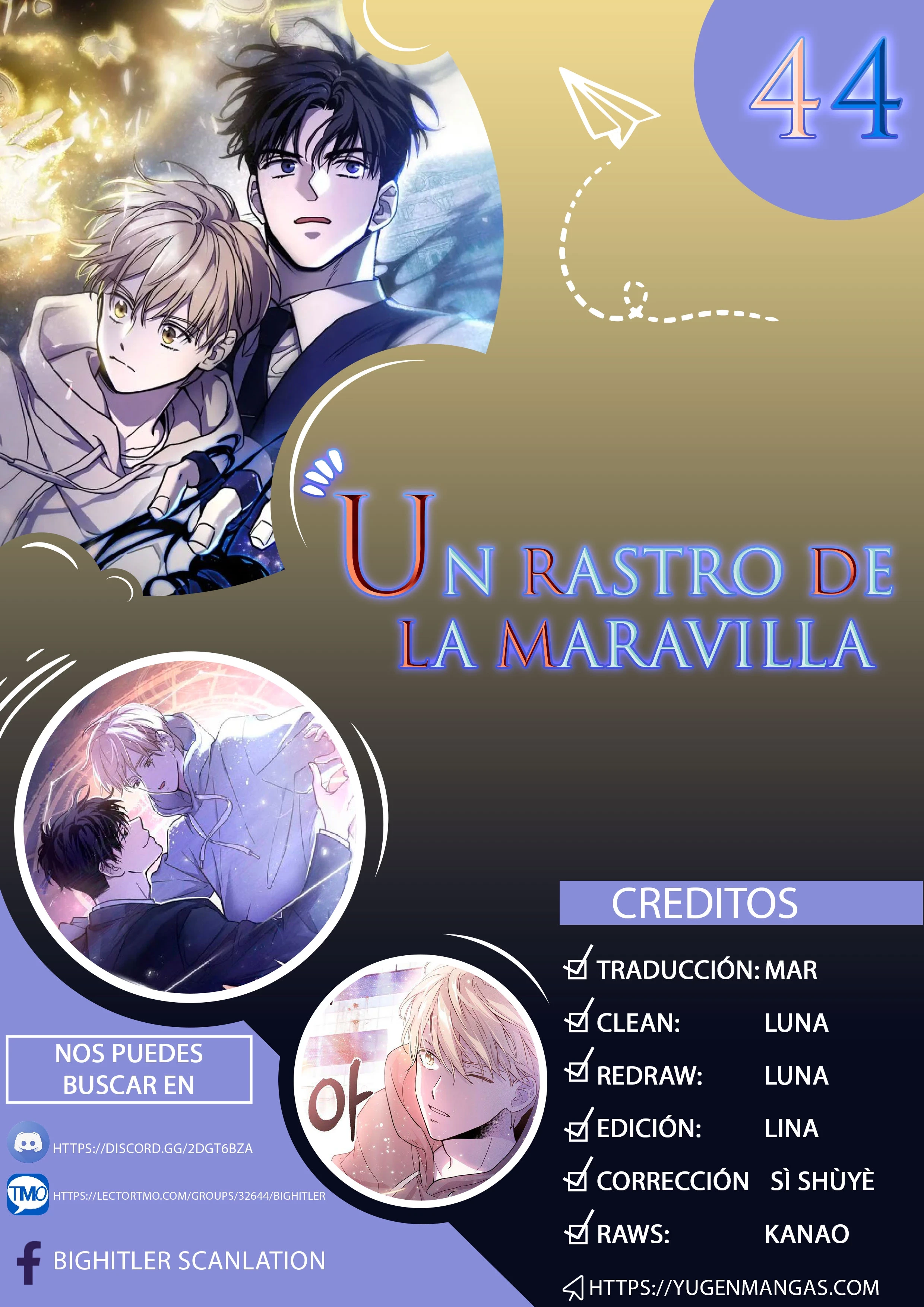Un rastro de la maravilla capítulo 44 página 1