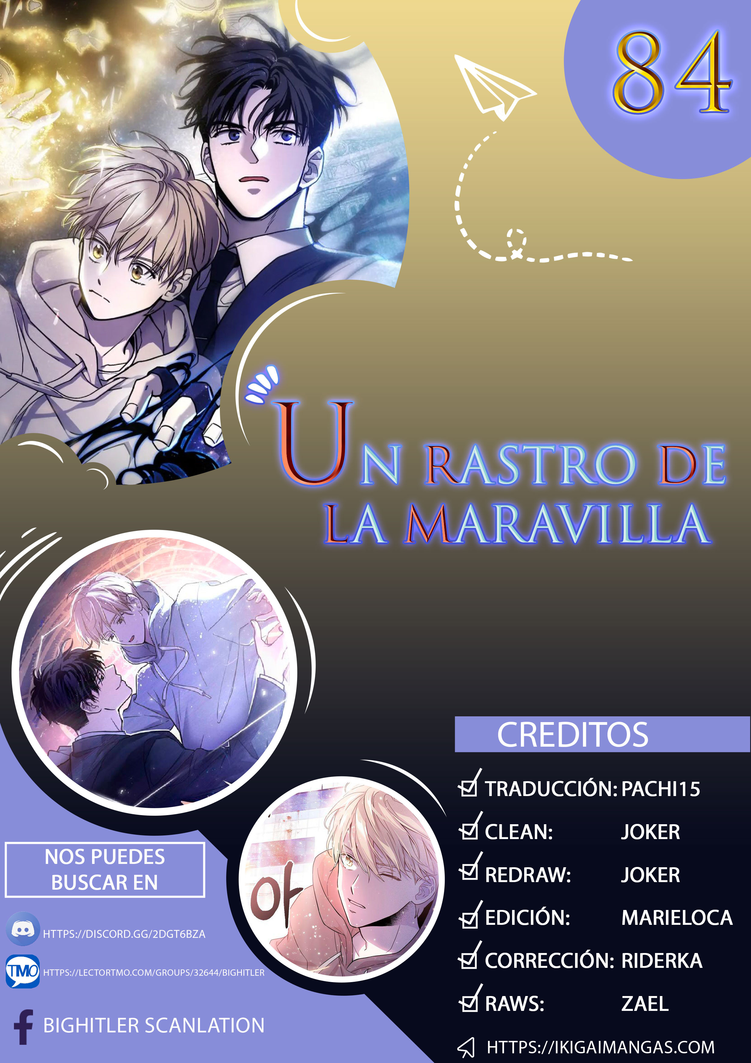 Un rastro de la maravilla capítulo 84 página 1
