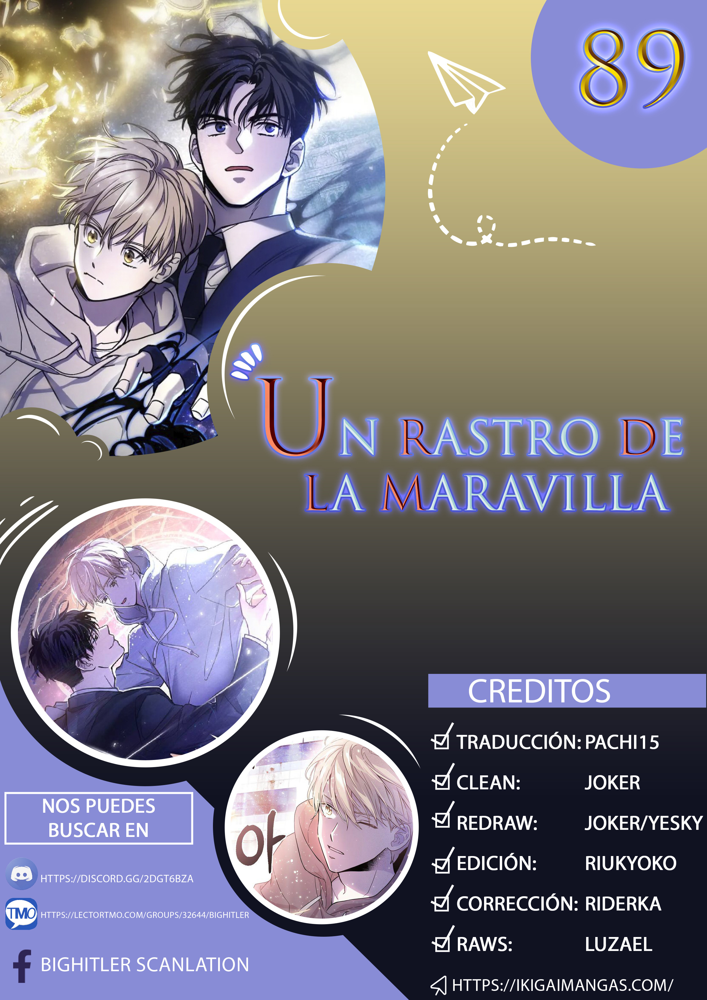 Un rastro de la maravilla capítulo 89 página 1