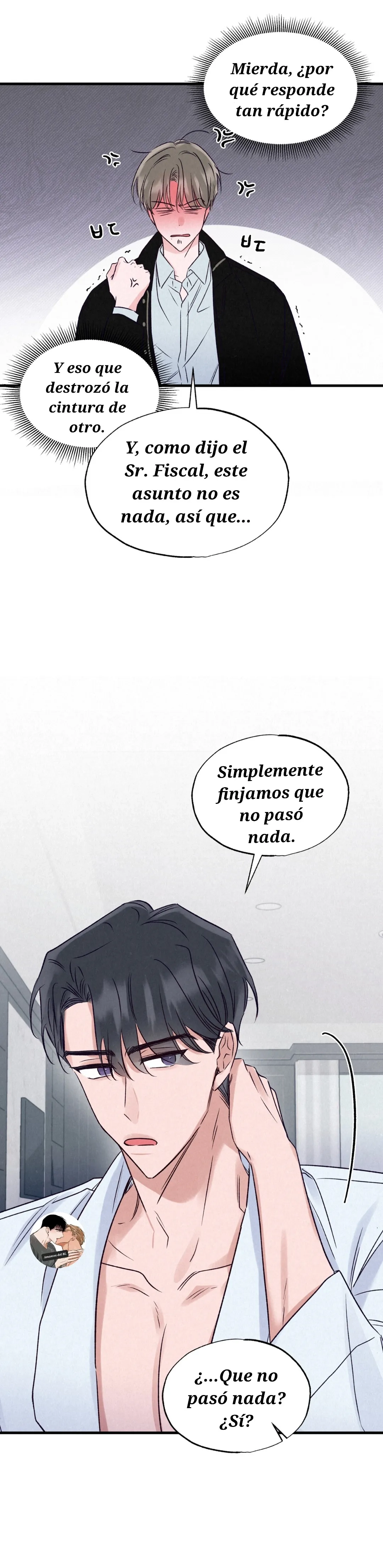 Coqueteo en Colaboración Romántica capítulo 4 página 9