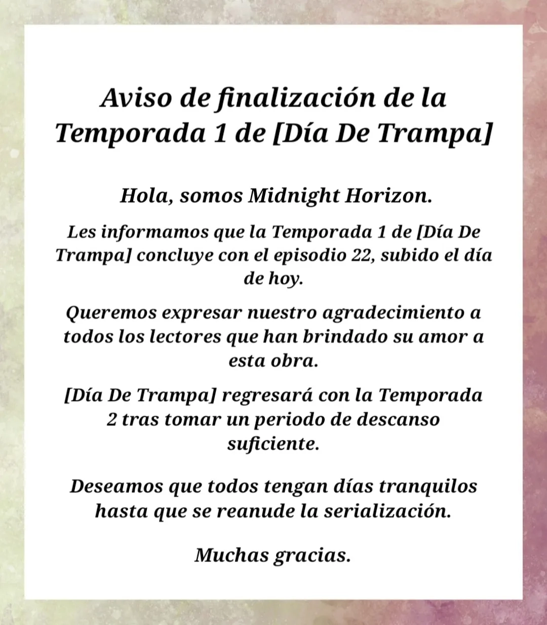 Día de trampa capítulo 22 página 17