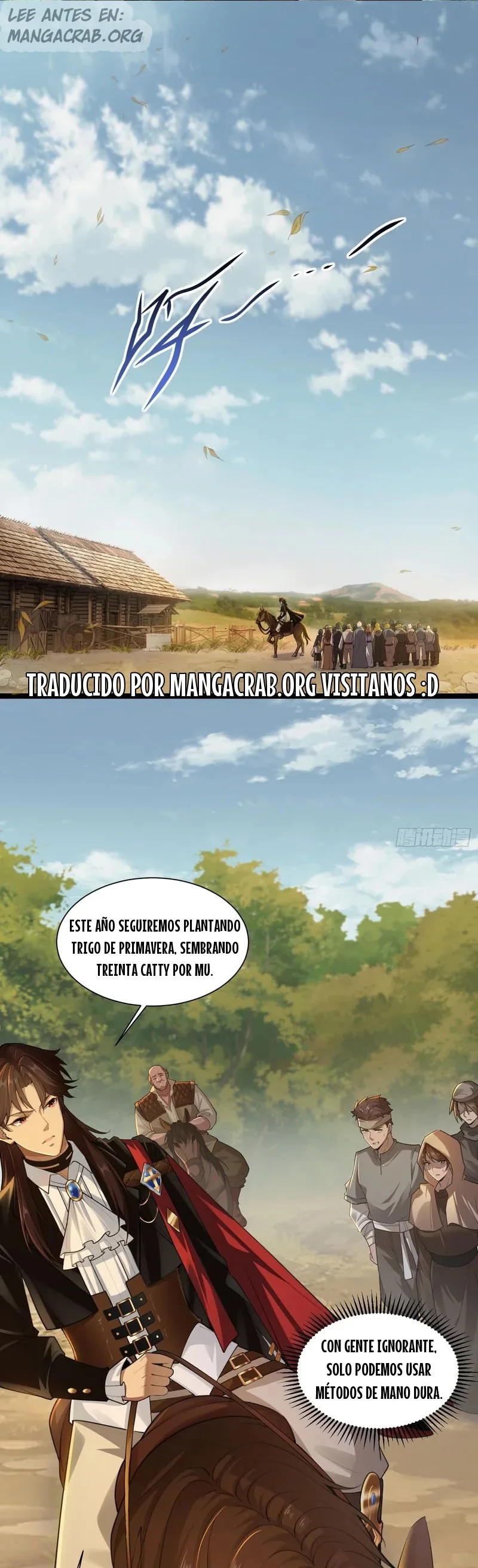¡Te dije que te dedicaras a la agricultura, pero te convertiste en emperador?! capítulo 6 página 2