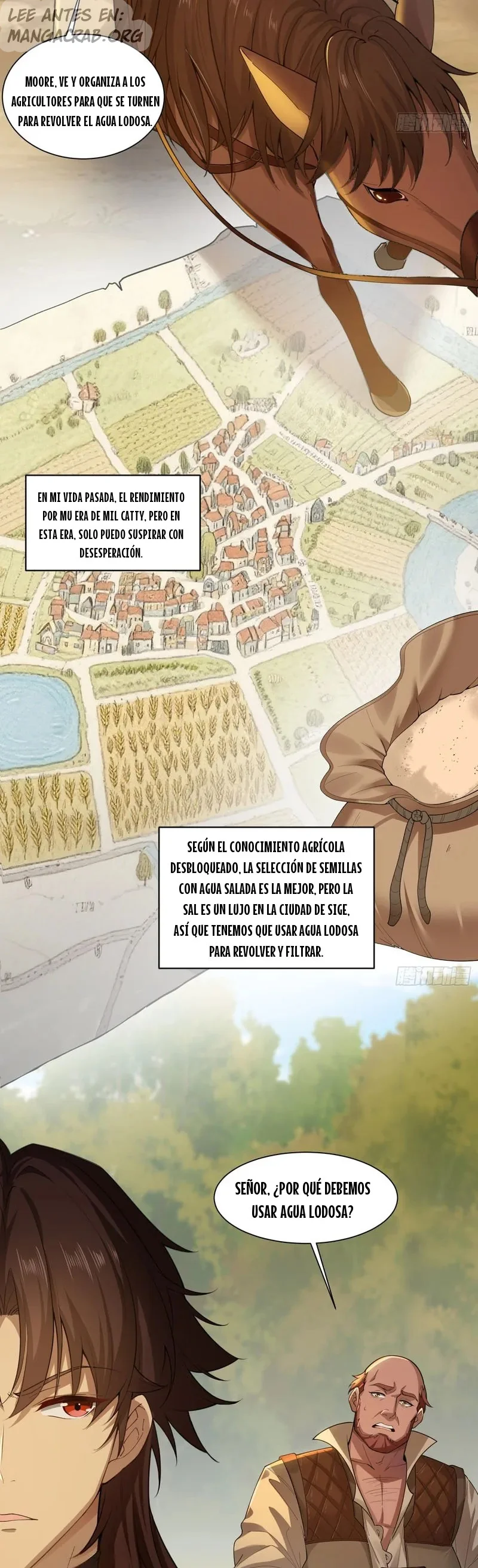 ¡Te dije que te dedicaras a la agricultura, pero te convertiste en emperador?! capítulo 6 página 3