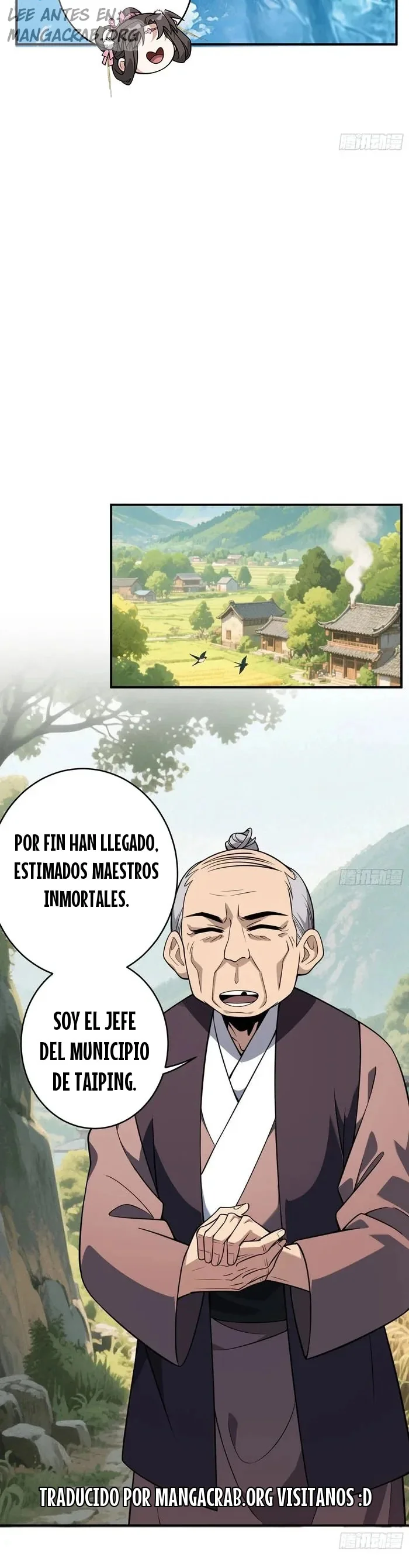 ¿Quién le permitió cultivar la inmortalidad? capítulo 14 página 18