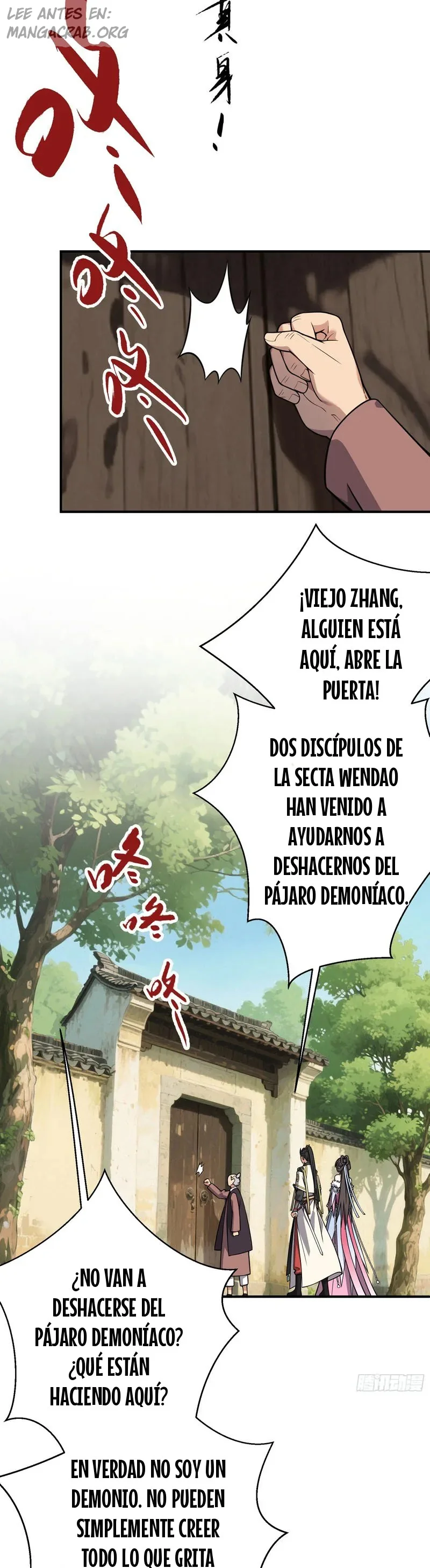 ¿Quién le permitió cultivar la inmortalidad? capítulo 15 página 8
