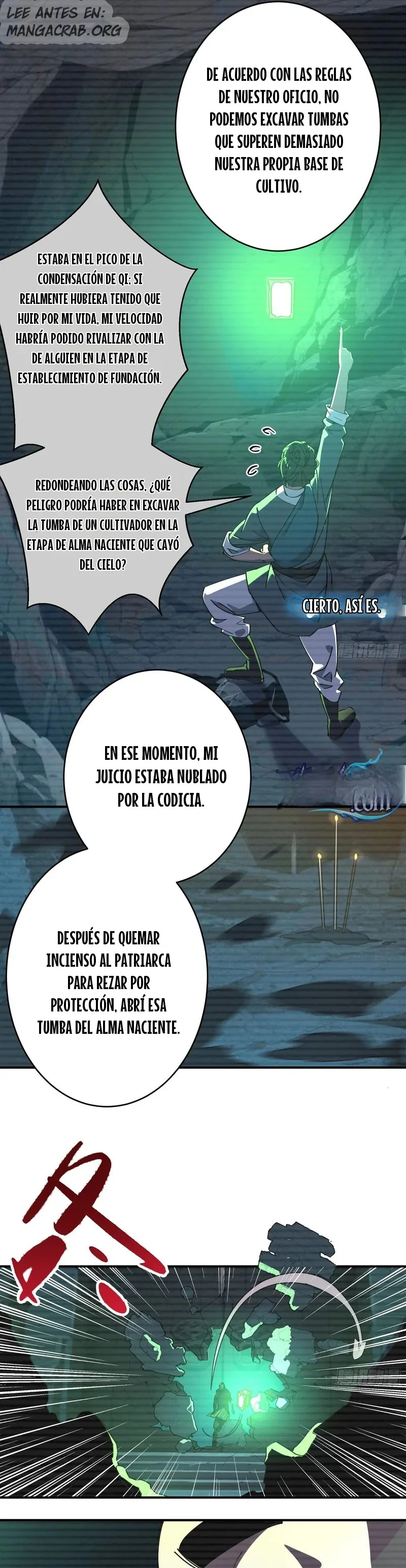 ¿Quién le permitió cultivar la inmortalidad? capítulo 18 página 27