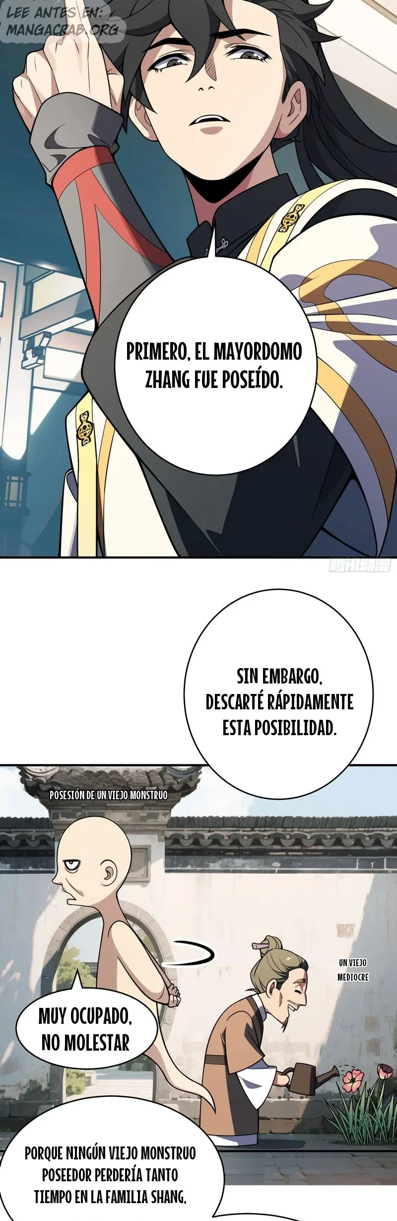 ¿Quién le permitió cultivar la inmortalidad? capítulo 18 página 3