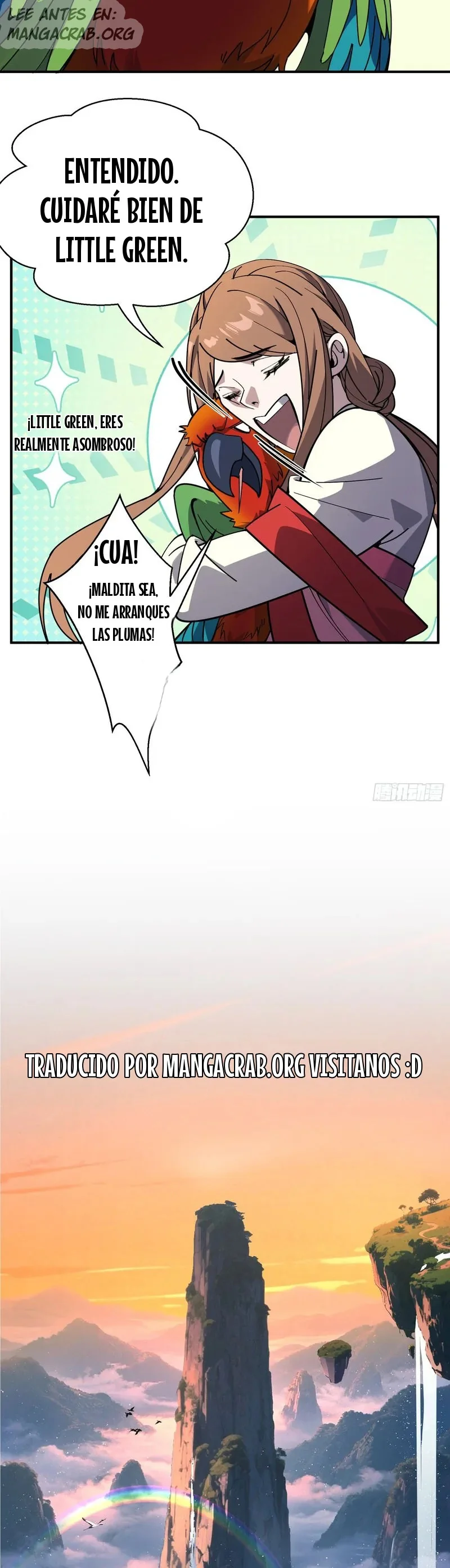 ¿Quién le permitió cultivar la inmortalidad? capítulo 19 página 18