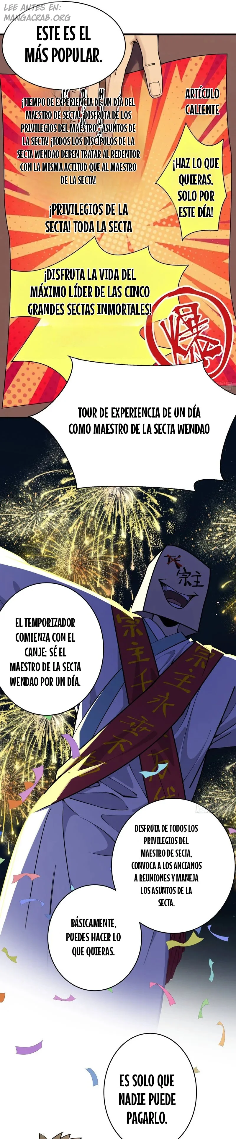 ¿Quién le permitió cultivar la inmortalidad? capítulo 19 página 27