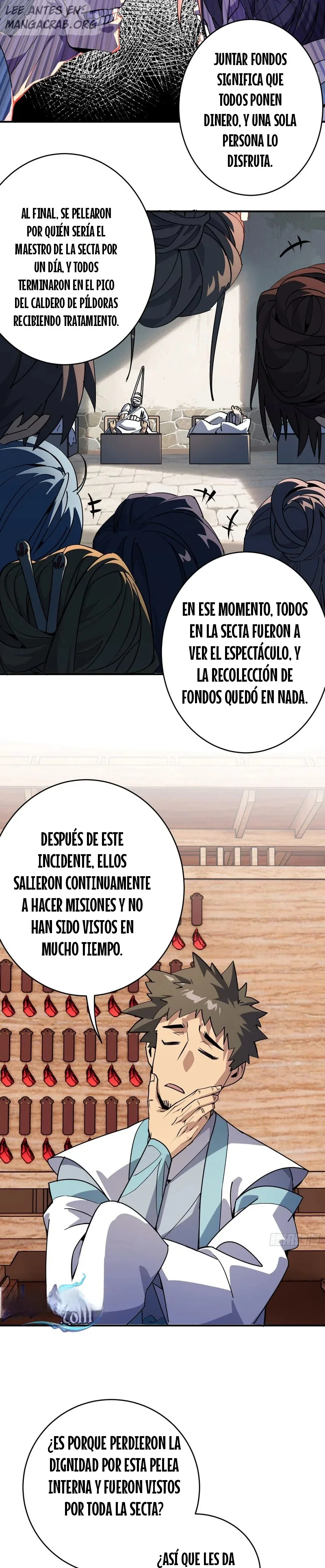 ¿Quién le permitió cultivar la inmortalidad? capítulo 19 página 29