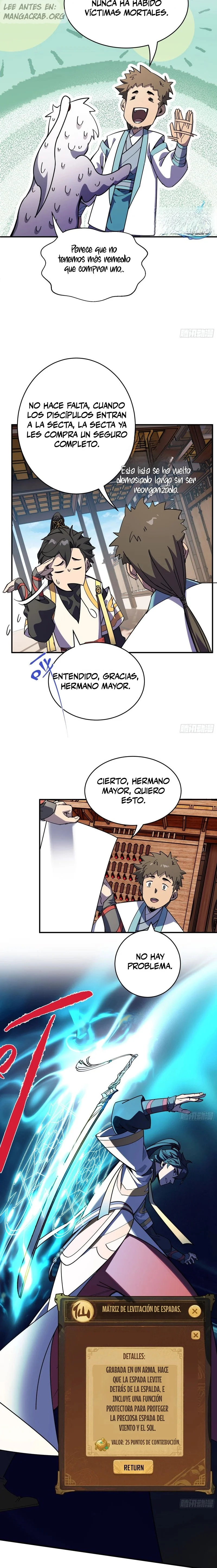 ¿Quién le permitió cultivar la inmortalidad? capítulo 20 página 9