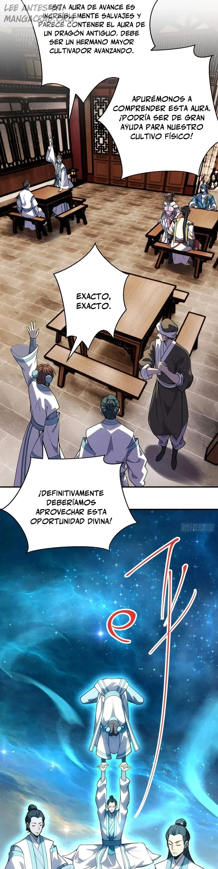 ¿Quién le permitió cultivar la inmortalidad? capítulo 21 página 10