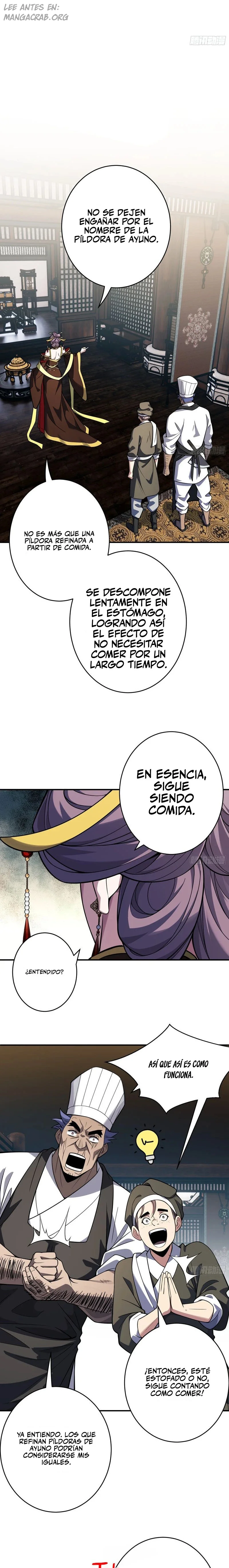 ¿Quién le permitió cultivar la inmortalidad? capítulo 22 página 3