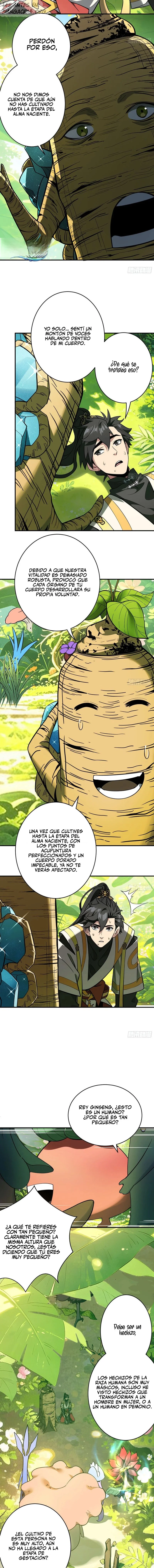 ¿Quién le permitió cultivar la inmortalidad? capítulo 25 página 3