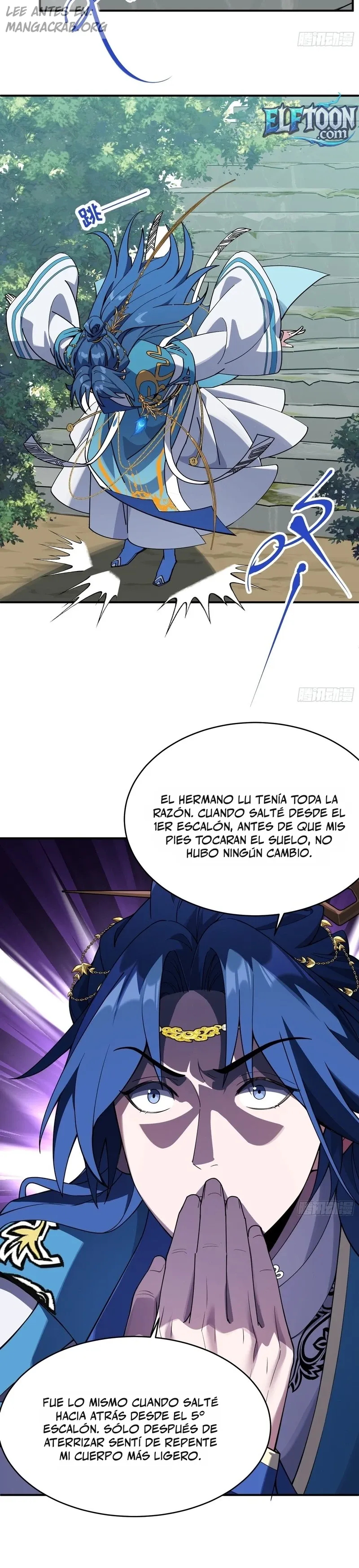 ¿Quién le permitió cultivar la inmortalidad? capítulo 4 página 14