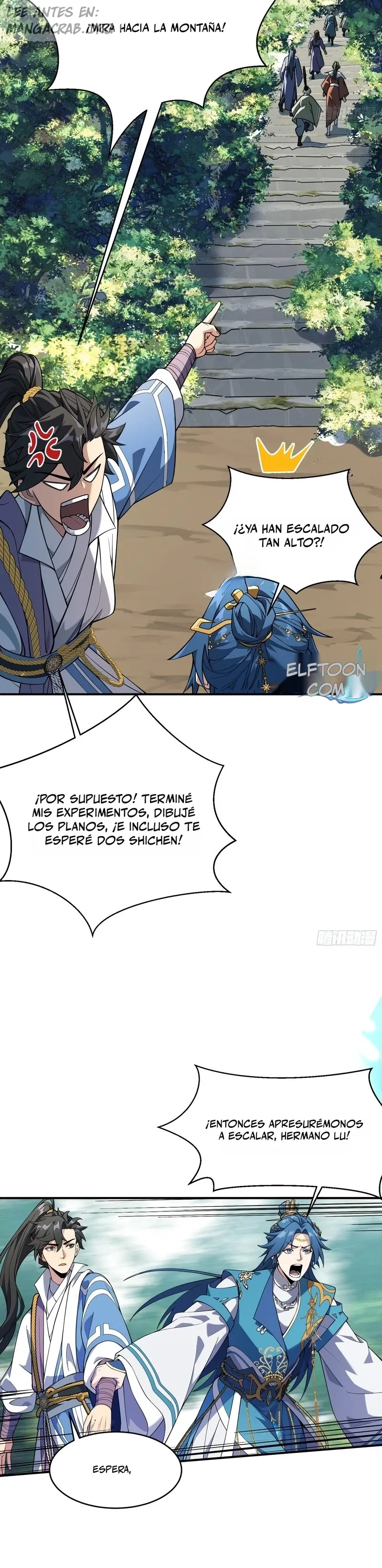 ¿Quién le permitió cultivar la inmortalidad? capítulo 4 página 6