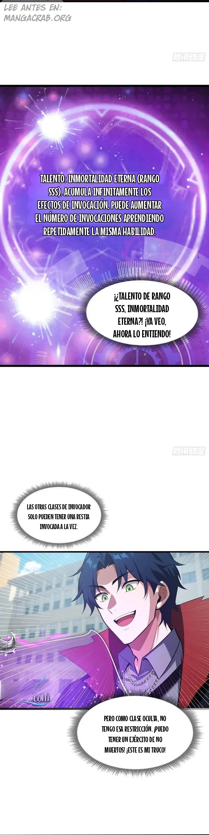 Calamidad de los No Muertos: Con un movimiento de mi mano, un millón de esqueletos se alzan capítulo 1 página 26