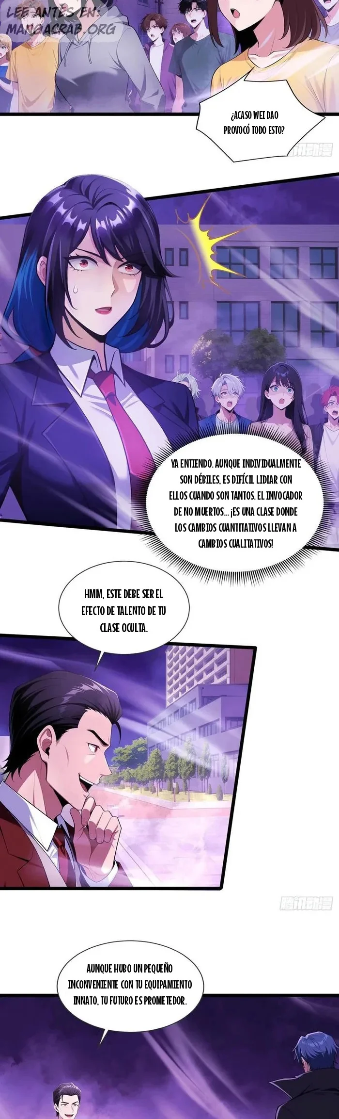 Calamidad de los No Muertos: Con un movimiento de mi mano, un millón de esqueletos se alzan capítulo 2 página 3