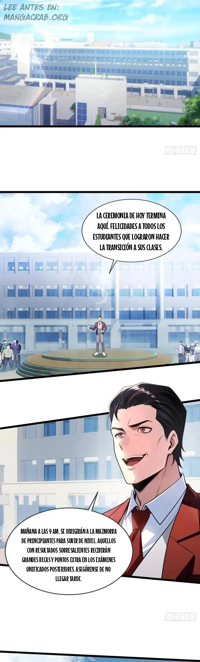 Calamidad de los No Muertos: Con un movimiento de mi mano, un millón de esqueletos se alzan capítulo 2 página 6