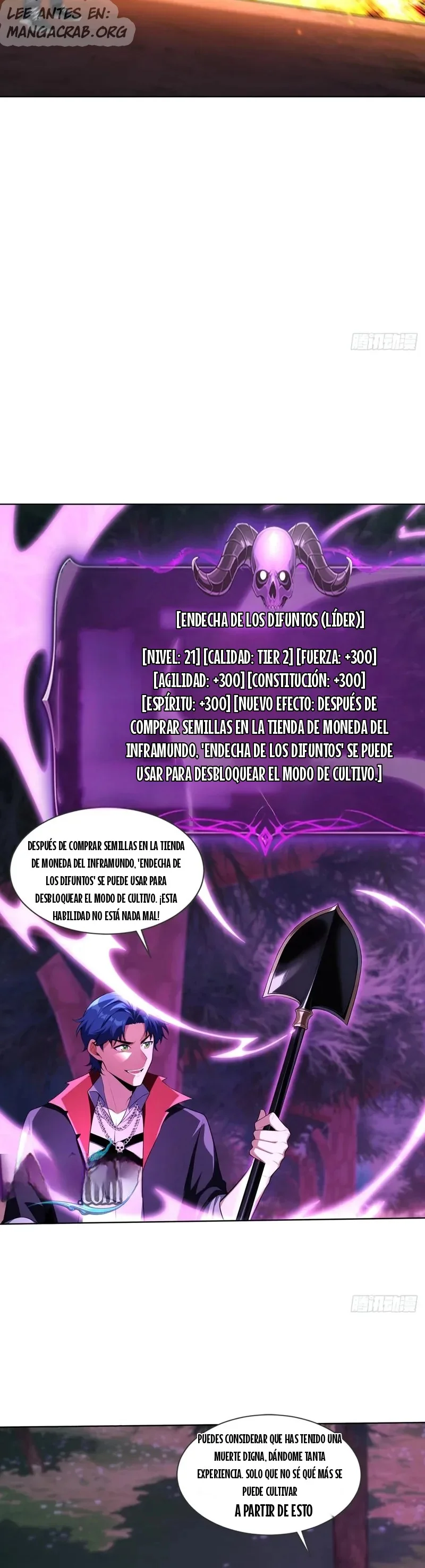 Calamidad de los No Muertos: Con un movimiento de mi mano, un millón de esqueletos se alzan capítulo 20 página 21