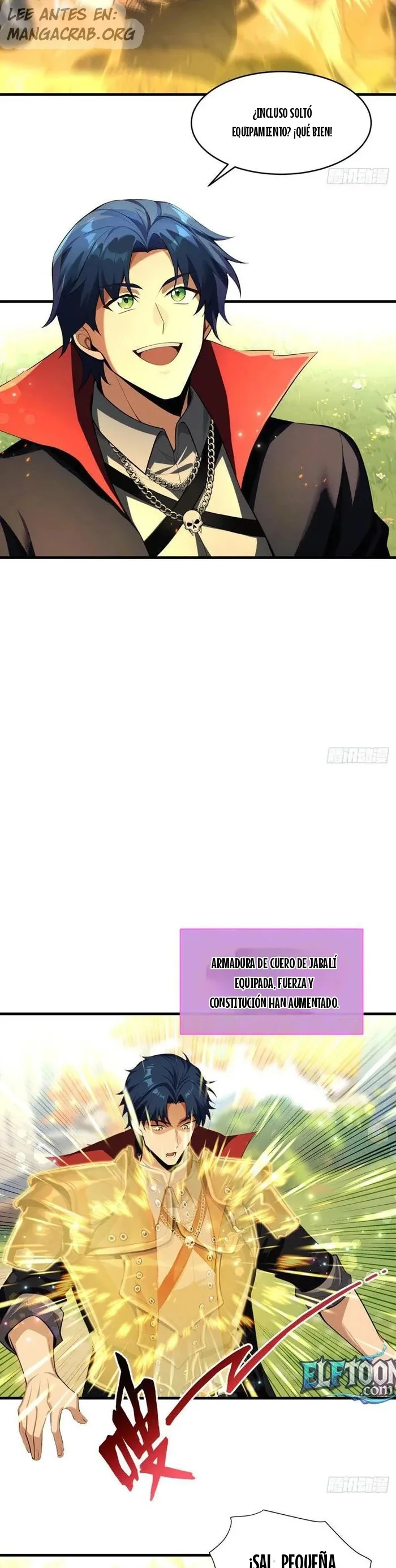 Calamidad de los No Muertos: Con un movimiento de mi mano, un millón de esqueletos se alzan capítulo 3 página 24