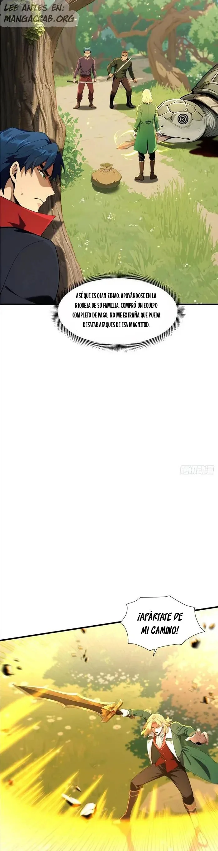 Calamidad de los No Muertos: Con un movimiento de mi mano, un millón de esqueletos se alzan capítulo 3 página 33