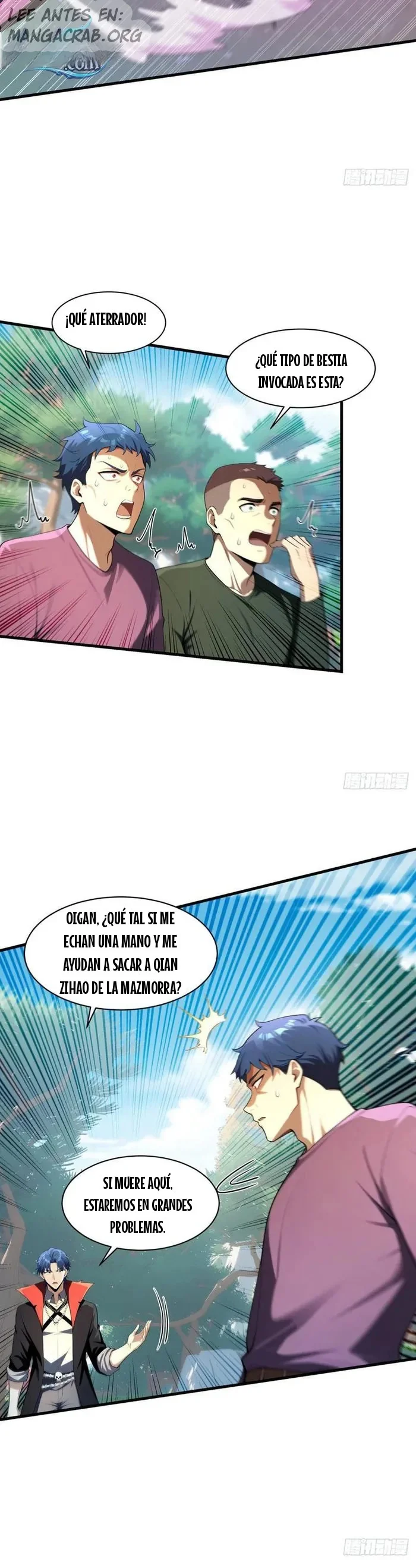 Calamidad de los No Muertos: Con un movimiento de mi mano, un millón de esqueletos se alzan capítulo 4 página 15