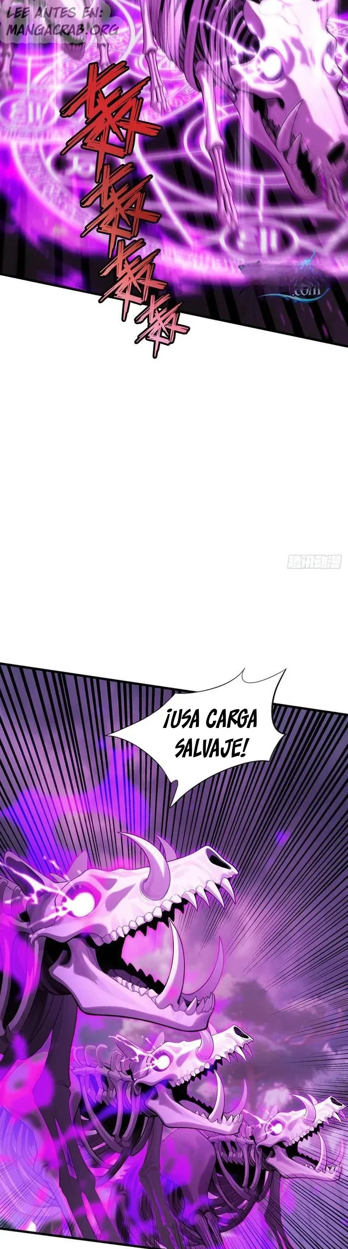 Calamidad de los No Muertos: Con un movimiento de mi mano, un millón de esqueletos se alzan capítulo 4 página 9