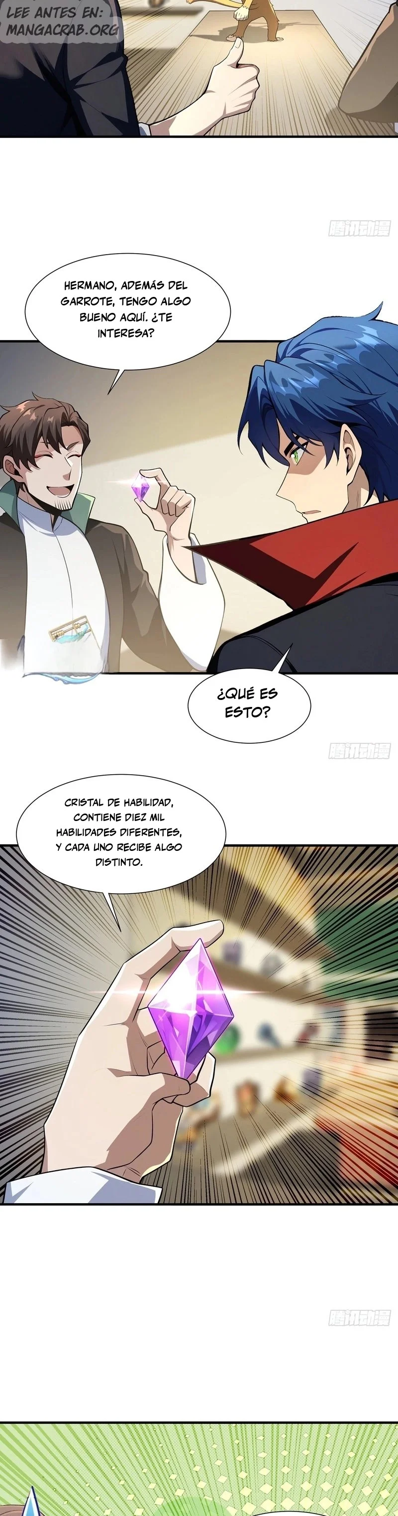 Calamidad de los No Muertos: Con un movimiento de mi mano, un millón de esqueletos se alzan capítulo 41 página 7