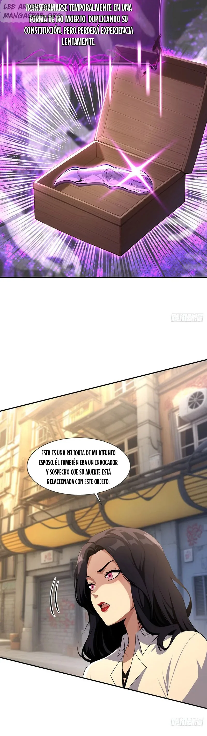 Calamidad de los No Muertos: Con un movimiento de mi mano, un millón de esqueletos se alzan capítulo 6 página 21