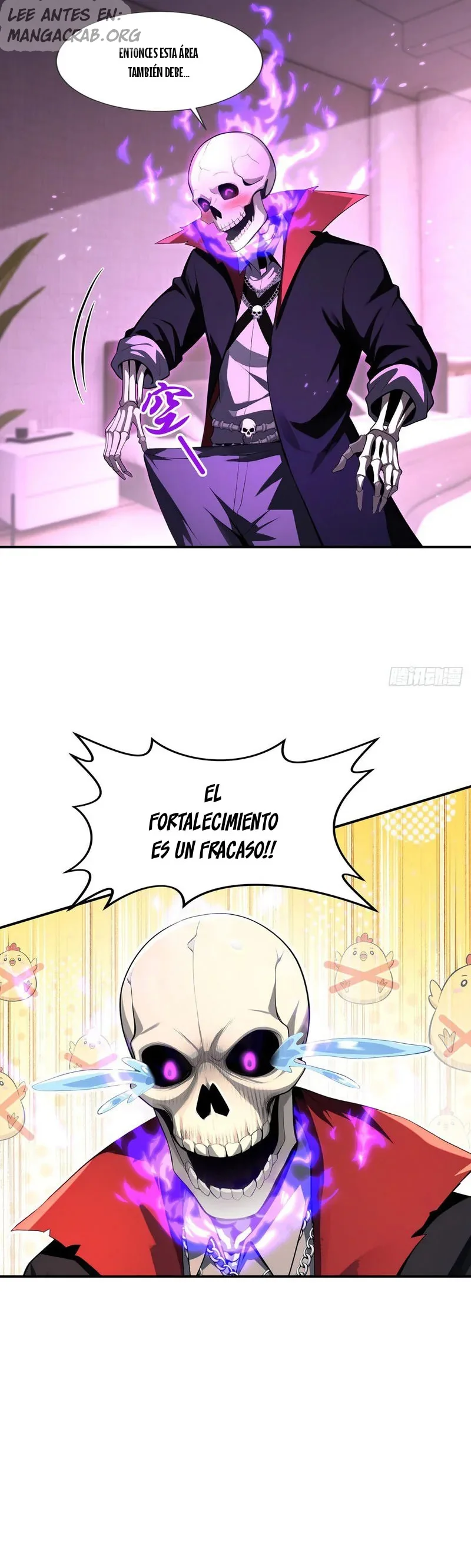 Calamidad de los No Muertos: Con un movimiento de mi mano, un millón de esqueletos se alzan capítulo 6 página 31