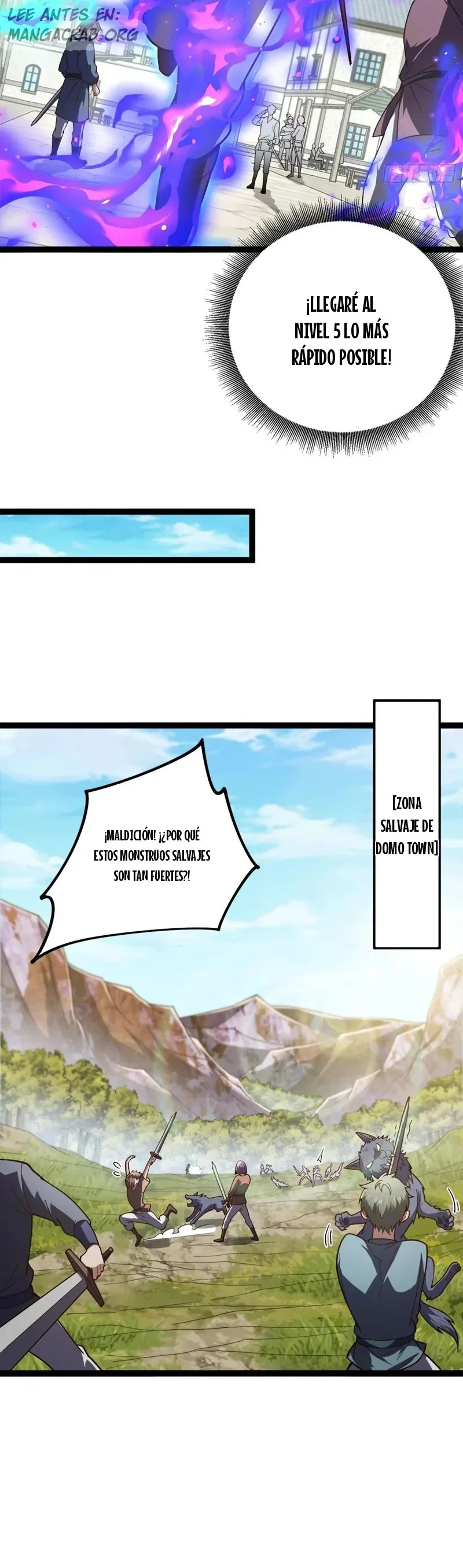 Novato de Nivel 99 capítulo 3 página 36