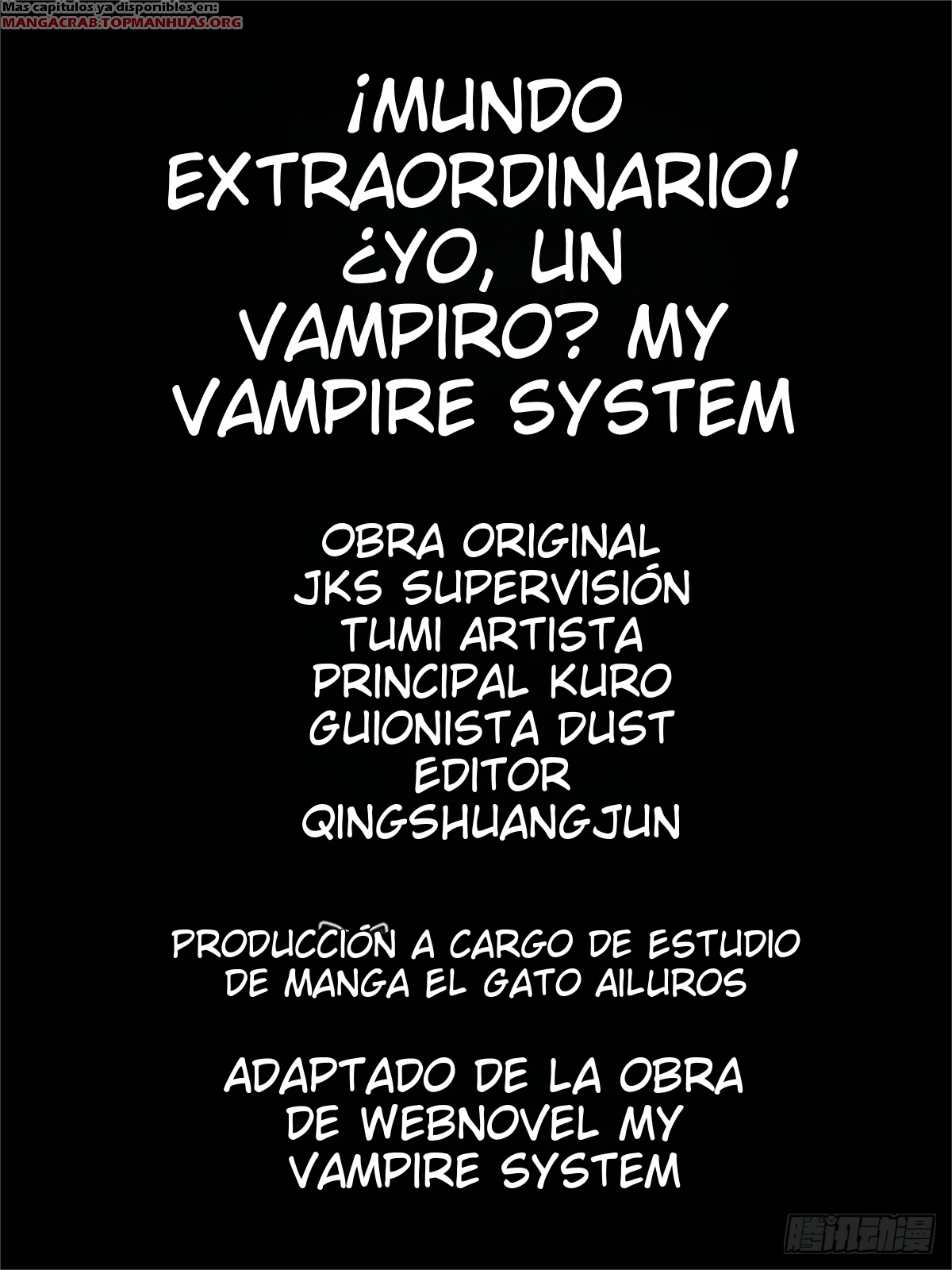 Mi Sistema Vampiro: Un Mundo Extraordinario capítulo 13 página 1