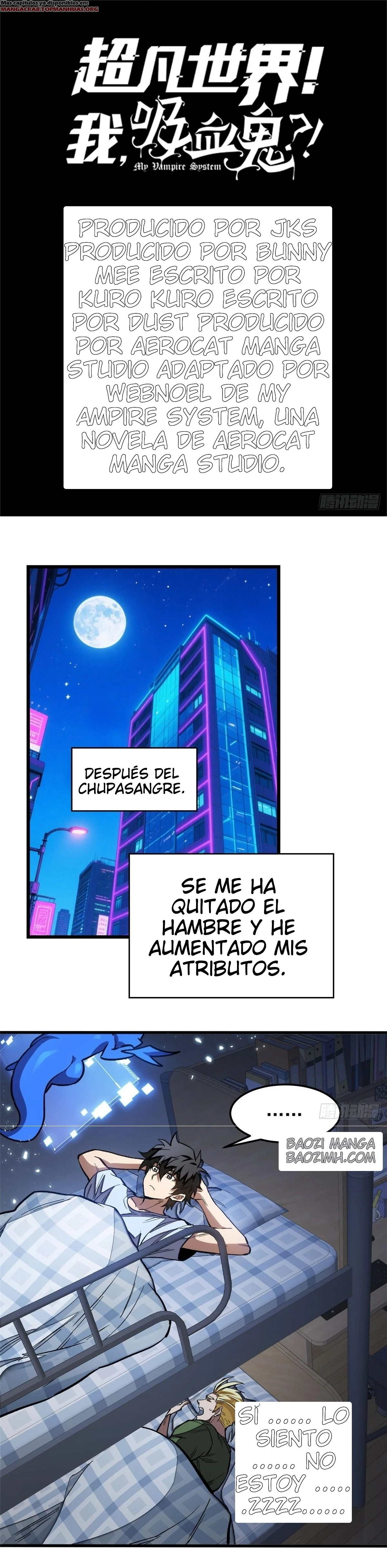 Mi Sistema Vampiro: Un Mundo Extraordinario capítulo 14 página 1