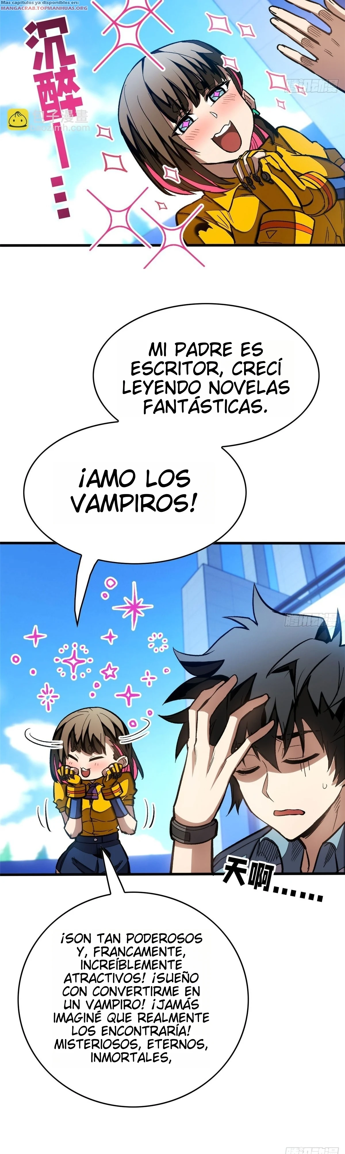 Mi Sistema Vampiro: Un Mundo Extraordinario capítulo 14 página 16