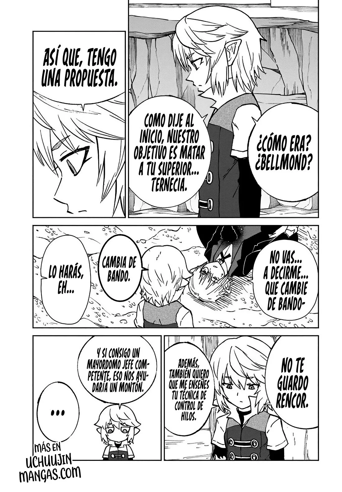 El Nigromante que No Quiere una Cuarta Vez capítulo 71 página 9