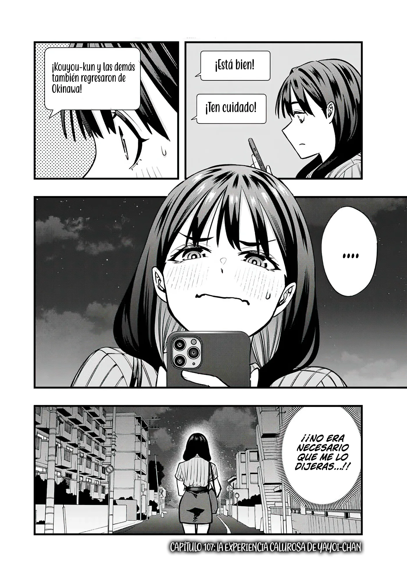 No me Toques, Kotesashi-kun capítulo 107 página 7