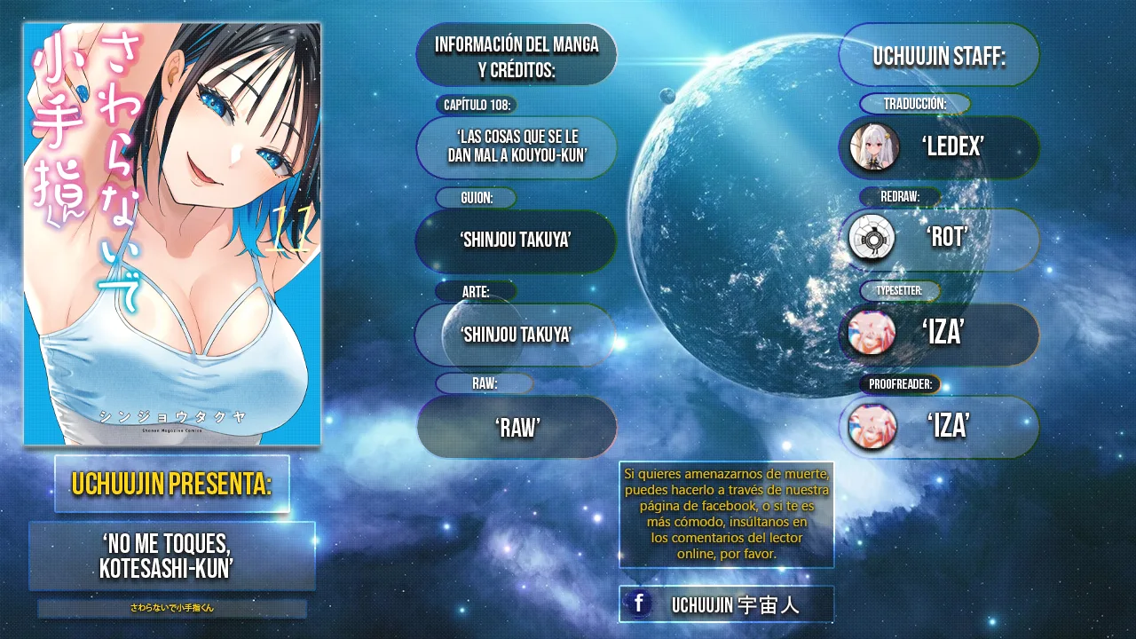 No me Toques, Kotesashi-kun capítulo 108 página 2
