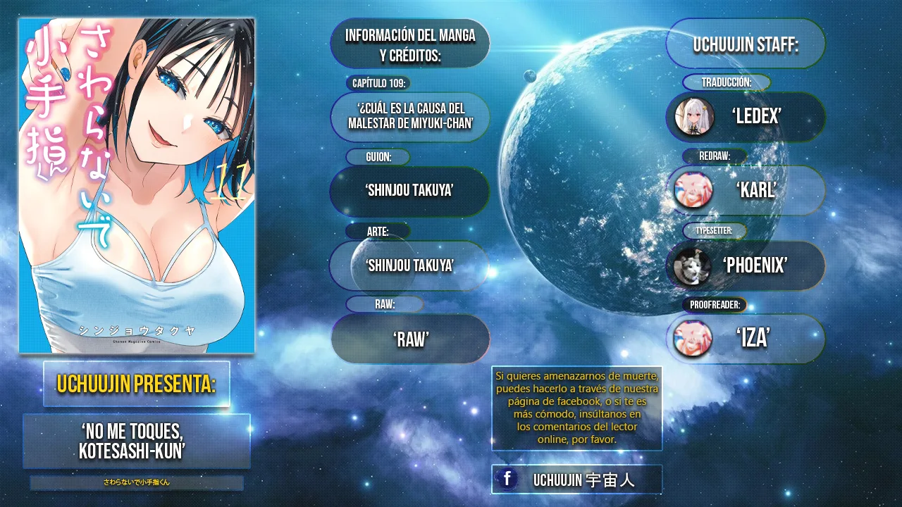 No me Toques, Kotesashi-kun capítulo 109 página 2