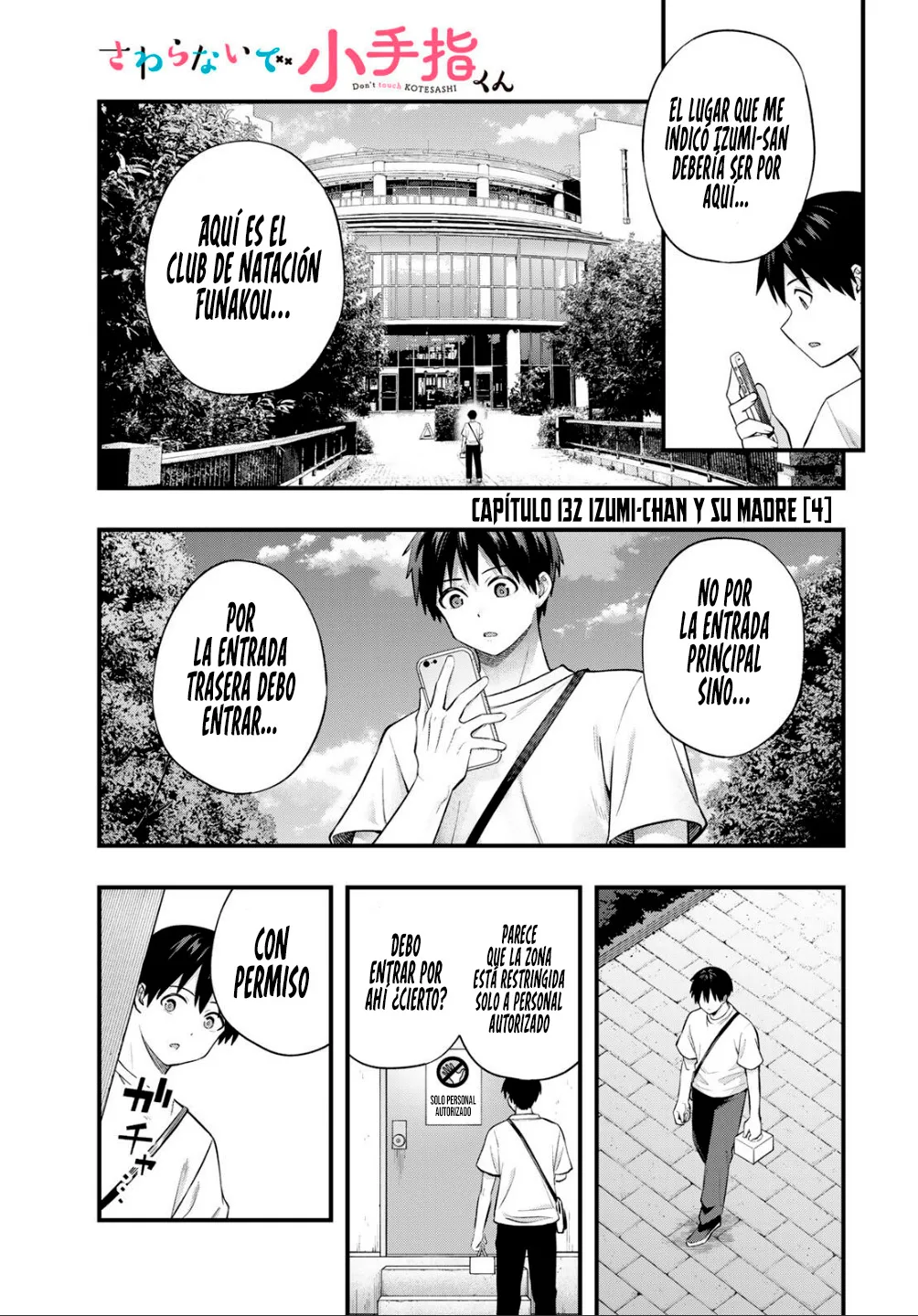 No me Toques, Kotesashi-kun capítulo 132 página 5