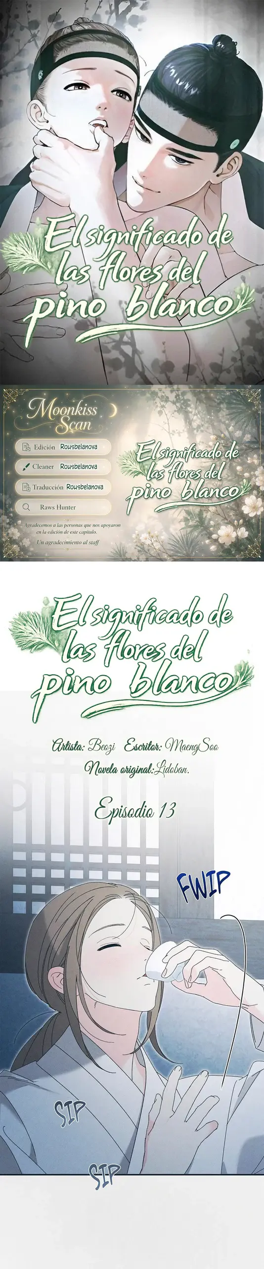 El significado de las flores de pino blanco capítulo 13 página 1