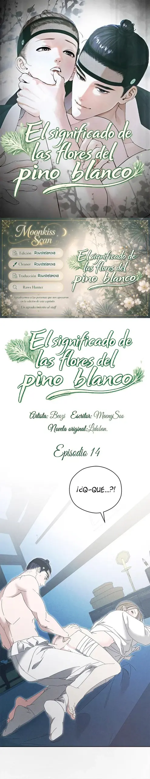 El significado de las flores de pino blanco capítulo 14 página 1